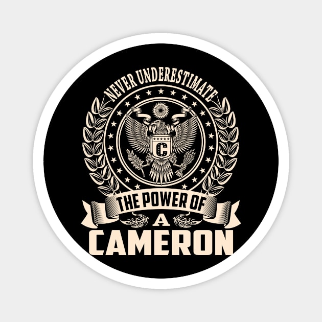 CAMERON Magnet by Darlasy